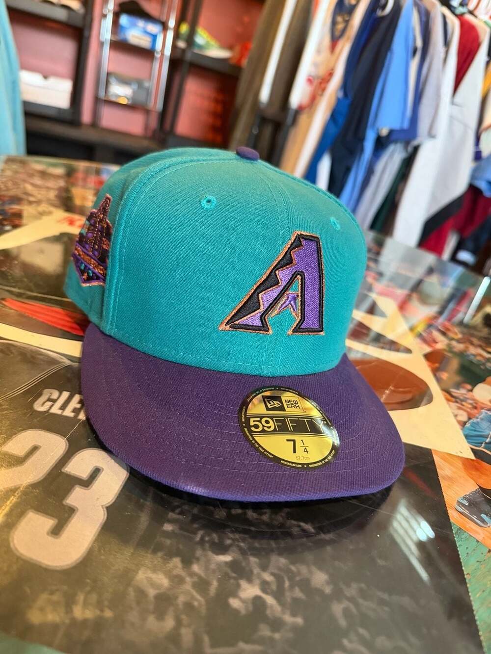 New Era Arizona Diamondbacks 59FIFTY Size 7 1/4 Hat Fitted Cap